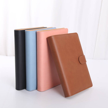 A5 PU Leather Notebook Refillable Loose Leaf Business Notebook/Notepad Meeting Notebook with Pocket&Pen Holder