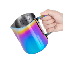 Stainless Steel Coffee Latte Pot With Pointed Mouth