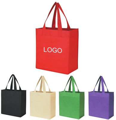 Custom Printed Promotional Non-Woven Gift Shopper Tote Bags