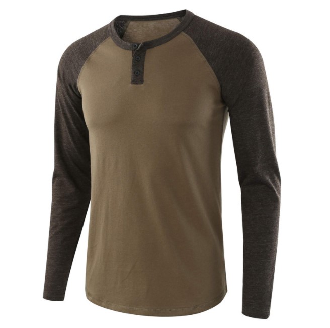 Tailored Men's Casual Long Sleeve T-shirt