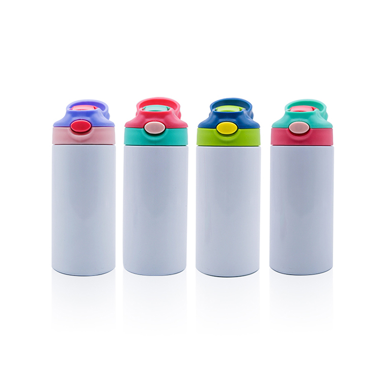 12 oz Kids Stainless Steel Silicone Baby Bottle