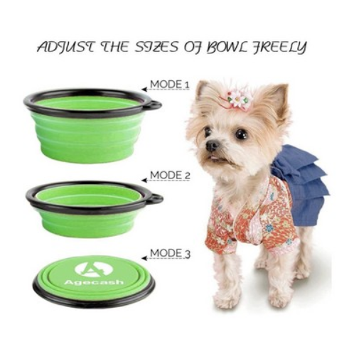 Collapsible Dog Bowl for Travel