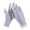 UV Sun Protection Gloves Sunblock Fingerless Gloves Non Slip Sunscreen Gloves Hiking Gloves Women