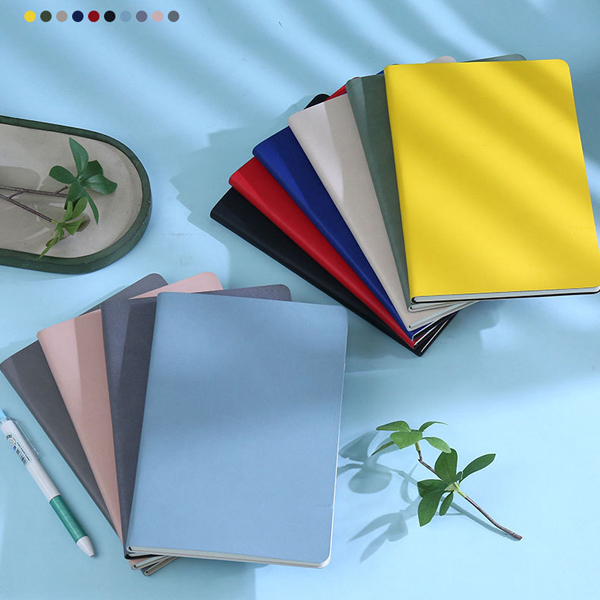 A5 PU Leather Cover Business Notebook for School, Office