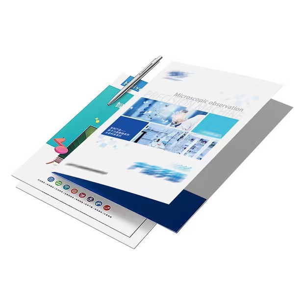 Presentation Document Folder with Pocket and Card Slot