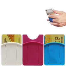 Silicone Phone Card Cover Double Slot Sticker
