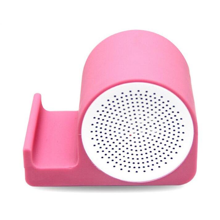 Personalized Silicone Wireless Speaker and Phone Stand