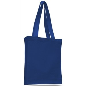 Cheap Canvas Tote Book Shopping Bag With Gusset