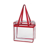 Clear Zippered PVC Tote Bags