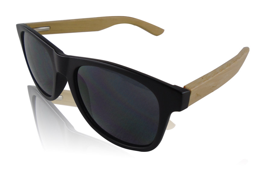 Custom Sunglasses with Bamboo Arms