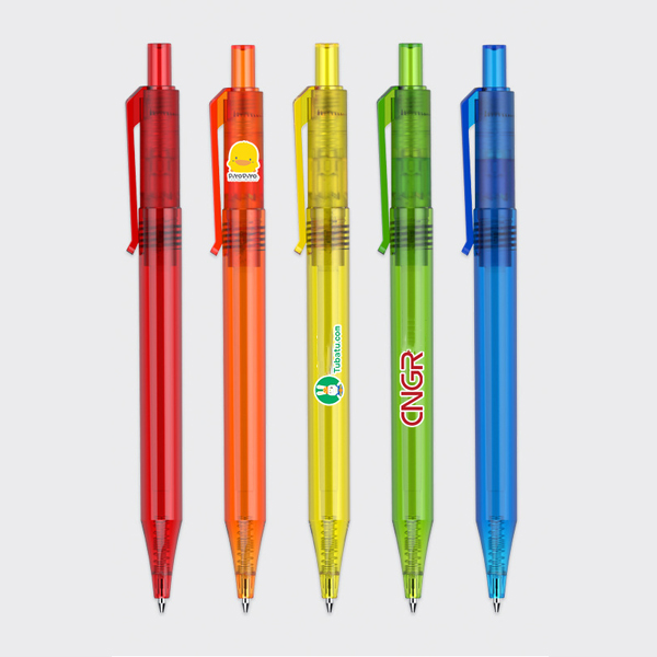 Multicolor Recycled Press Pen