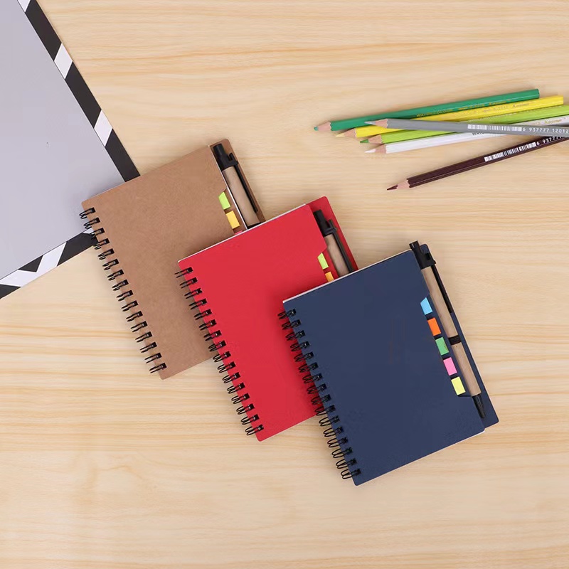 Eco-recycled Notebook With Sticky