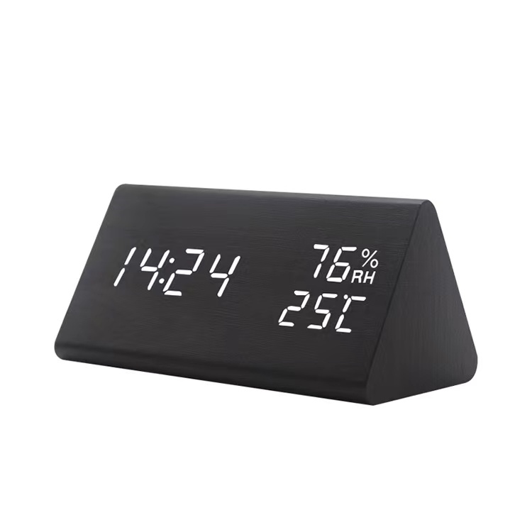 Wooden Voice Alarm Clock