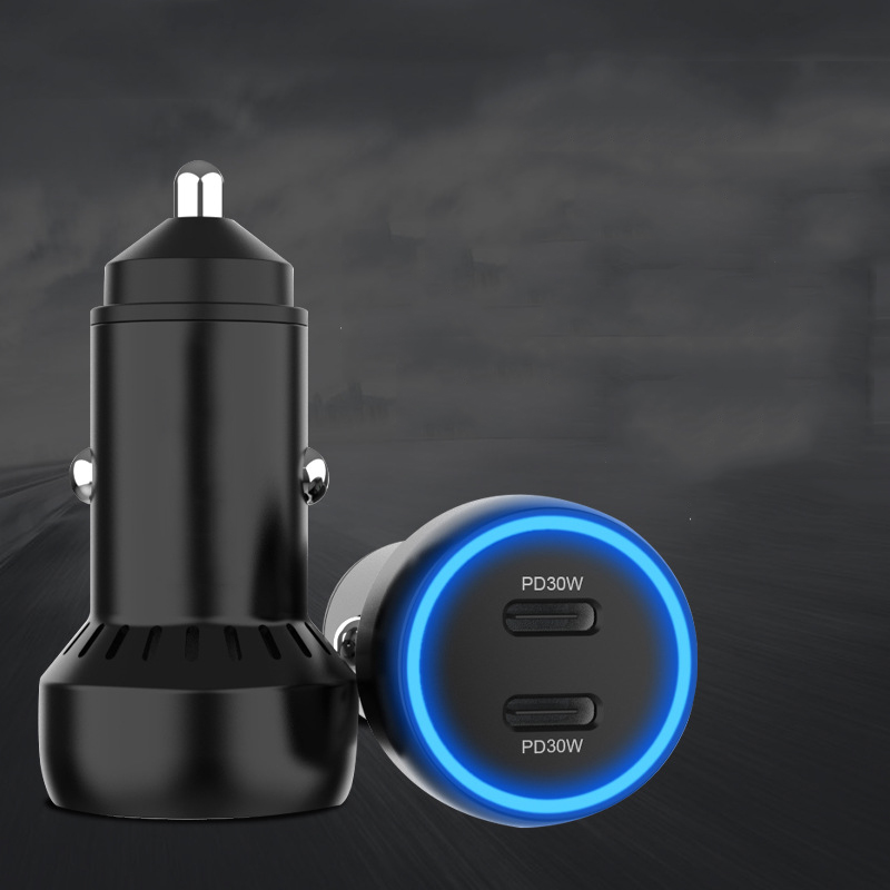 Dual Port Car Charger - PD 30W