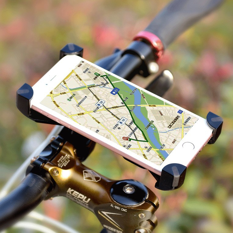 Bike Phone Mount Anti Shake Stable Bike Accessories Bike Phone Holder for Any Smartphones