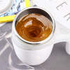 Automatic Stirring Coffee Mug Rotating Office Mixing Cup Electric Stainless Steel Self Mixing Coffee Tumbler