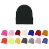 Knitted Beanies Set Cooling Cap Embroidery Logo