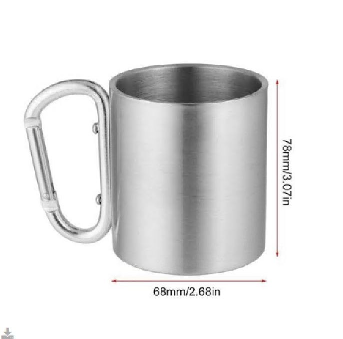 Stainless Steel Tea Coffee Mug