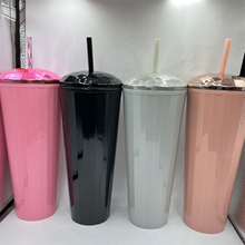 Double Plastic Taro Cup