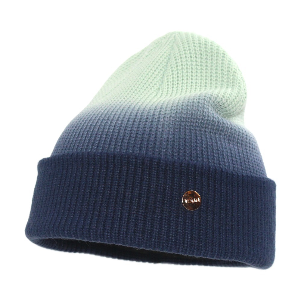 Fashion Custom Logo Tie-dye Knitted Winter Beanie Hats