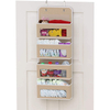 Door Hanging Organizer Wall Mount Storage for Bedroom, Clear Window and PVC Pocket for Storage Cosmetics, Stationery, Sundries