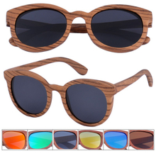 Personalized Zebra Wooden Sunglasses
