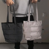 Winter Cool Reflective Handbags Shoulder Bag Pad Thick Spring Tote Bag for Women