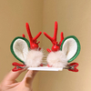 Christmas Reindeer Antler Headband Christmas tree Hair Clips Deer Headband Hair Accessories
