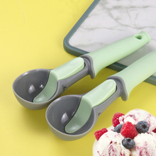 Ice Cream Scoop with Easy Trigger, Plastic Scoops for Baking, Melon Baller Scoop Perfect for Frozen Yogurt, Gelatos, Sundaes