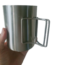 Steel Wire Folding Handle Cup
