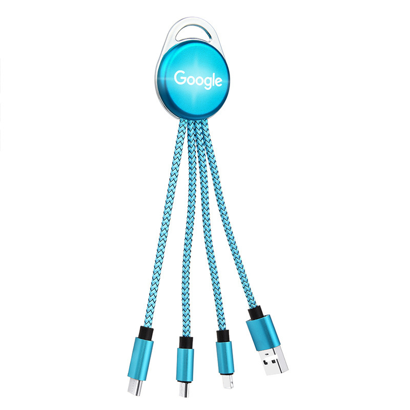 4-in-1 Logo Lighting Charging Cable