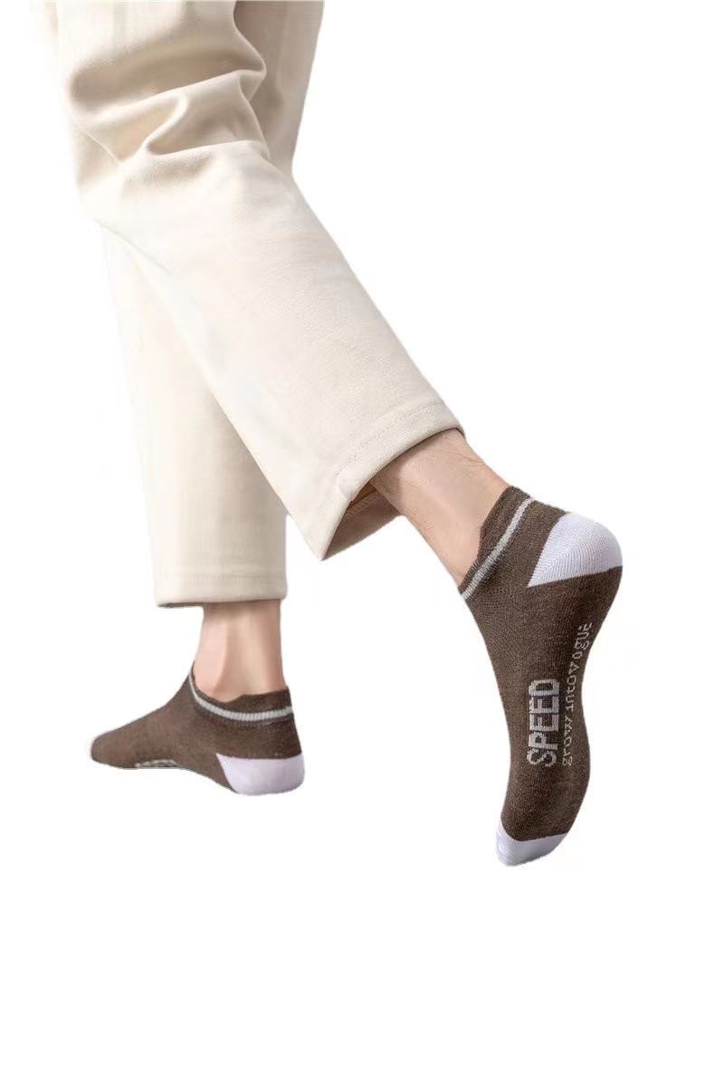 Men Women Custom Logo Cotton Elastic Invisible Ankle Socks