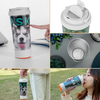 Double-wall Spill Proof Vacuum Stainless Steel Insulation Coffee Mug Tumbler Water Bottle