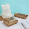 Sandwich/Food Box With Plastic Lid