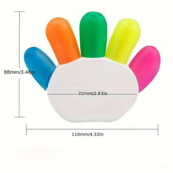 High-Five Multi-Color Highlighters