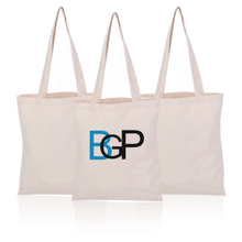 Printed Cotton Canvas Shopping Tote Bag