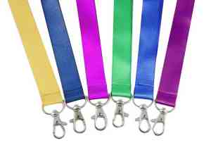  Custom Promotional Polyester Lanyard With Clip