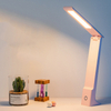 Rechargeable Battery LED Desk Lamp 3 Light Color Modes Temperatures Flip Open White