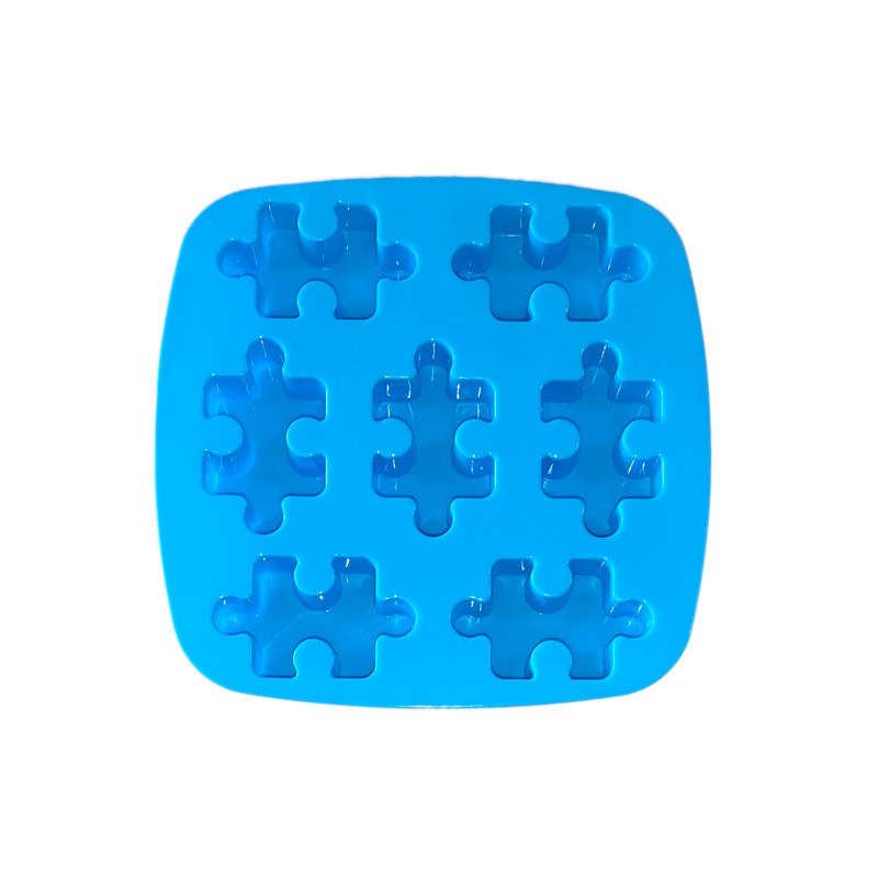 Puzzle Piece Silicone Molds for Making Chocolate Candy Gummy Jello Jelly Baking Cake Cookie