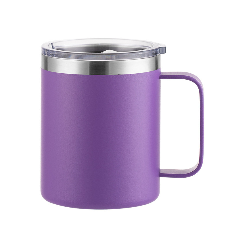 12 oz Stainless Steel Cup with Handle