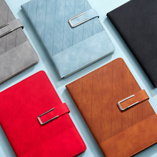 Twill Buckle Notebook Gift Set