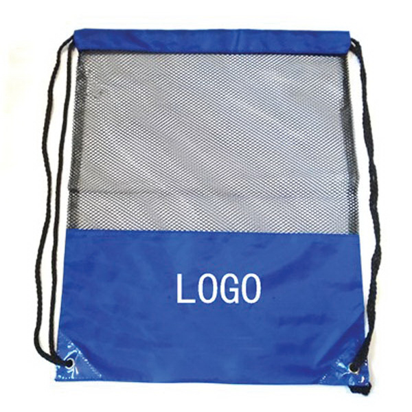 Custom Mesh Drawstring Backpack