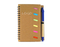  Custom Promotional Eco-recycled Notebook With Sticky Notes And Pen