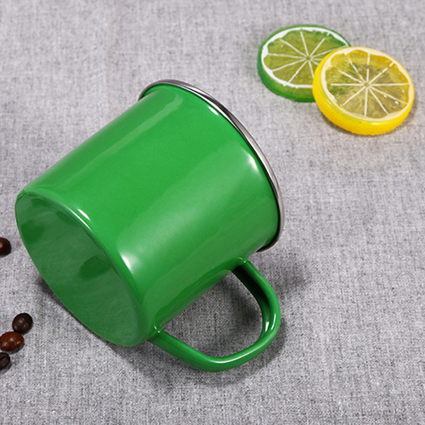 12oz Enamel Porcelain Customized Drinking Mug Cup