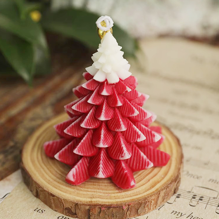 Christmas Tree Shaped Decorative Scented Candle