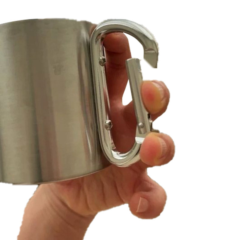 Stainless Steel Thickened Climbing Buckle Cup