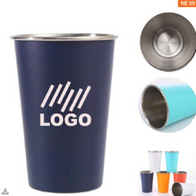 Single Layer Rolled Stainless Steel Water Cup