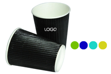 12 oz. Corrugated Double Layer Paper Cup