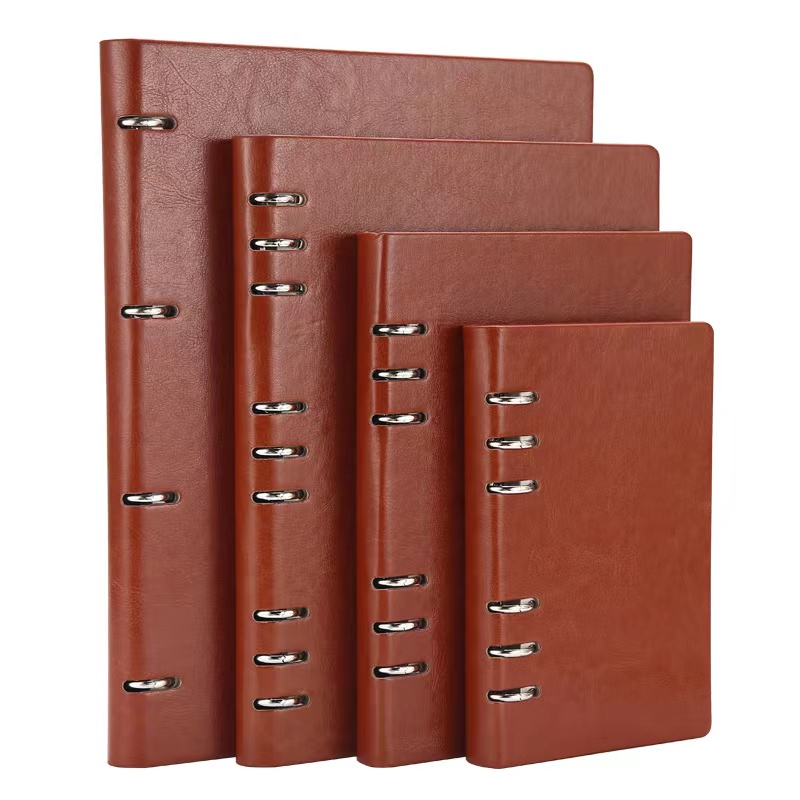 A6 Business Flip Notepad Leather Cover