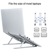 Laptop Stand Laptop Holder Riser Computer Stand Adjustable Aluminum Foldable Portable Notebook Stand